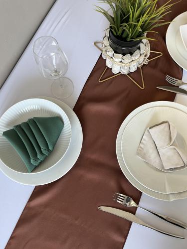 Chemin de table - Chocolat